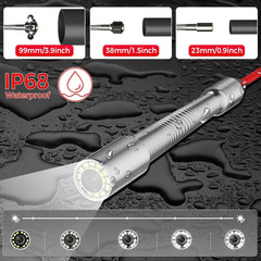Professional Sewer Camera with 165ft Cable, 10&Prime; IPS Screen & 32GB Card
