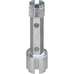 BearHut Tub Drain Remover Wrench Removal Tool Dual Ended Dumbell for Silver
