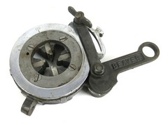 Toledo Beaver Die Head Bolt Pipe Threader w/ 1/4&Prime; &ndash; 3/8&Prime; Dies (Inv. #1)