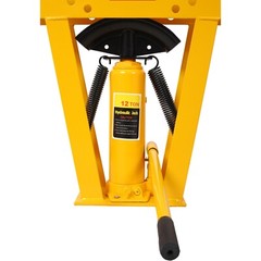 12 Ton Pipe Bender Manual Hydraulic Piping Bending Exhaust Tube w/6 Dies Size
