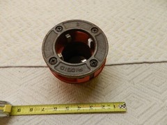 Ridgid 37415 12R 2&Prime; NPT Ratcheting Pipe Threading Die Head Complete