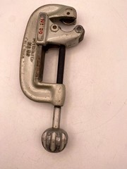 Vintage Ridgid No. 30 Pipe Tube Cutter 1&Prime; &ndash; 3&Prime; Silver Alloy Steel Heavy Duty