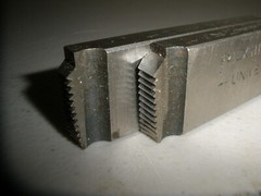 RIDGID 1/2&Prime; TO 3/4&Prime; NPT UNIVERSAL DIES &ldquo;INCOMPLETE SET 1/2&rdquo;
