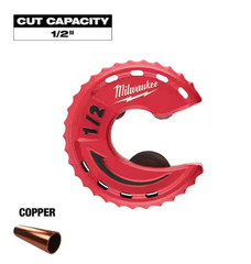 Milwaukee 1/2 in. Compact Close Quarters Tubing Cutter | 48-22-4260 | Pack of 1