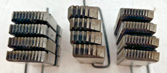 RIDGID 554 1/2&Prime;-3/4&Prime; & (2) 500B H.S. PIPE DIES 4 PIECE SETS