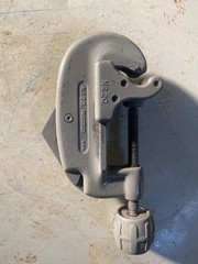 Ridgid No. 20 5/8 in to 2 1/8 in OD Pipe Tube Cutter, Made In USA