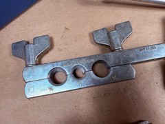 Partial Vintage Imperial Eastman Tubing Flaring & Swagging Tool Kit Case USA 45&deg;