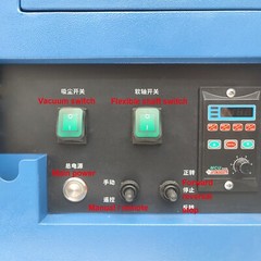 220V Air Pipe Cleaning Machine Bend Pipe Dust Removal Flexible Suit 1.9-7.8in