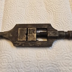 Vintage No 3 Adjustable Die Stock Threading Die Wrench Holder Machinist Tool&hellip;
