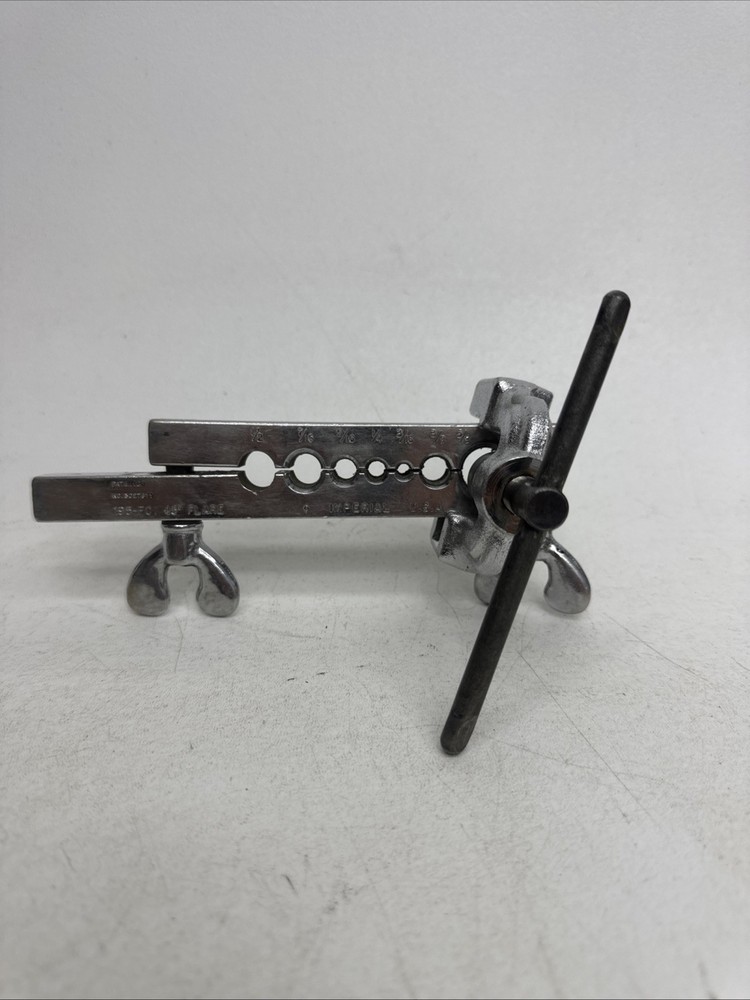 Vintage Pipe Flaring Tool Set, IMPERIAL 195-FC Made in USA