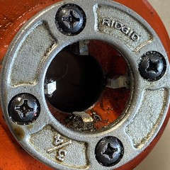 Ridgid 12R Pipe Threader Dies 1/2&Prime; and 3/4&Prime; 12-R Threading Die Rigid