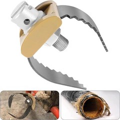 52812 T-230 2&Prime; Heavy Duty C-Cutter Drain Cleaning Auger Tool for Ridgid Cable