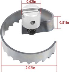 63025 T-209 2&Prime; Spiral Cutter for Ridgid K-50 Sectional Machine K-400 K-3800 Drum