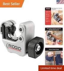 Precision Tubing Cutter for Tight Spaces: Autofeed 1/4&Prime; to 1-1/8&Prime; Capacity