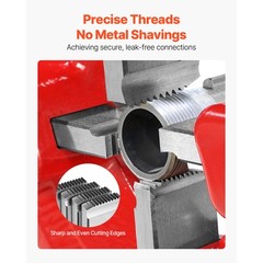 Threading Machine Dies 1&Prime;-2&Prime; NPT Pipe Dies 4 Pcs Right-Handed Fit RIDGID
