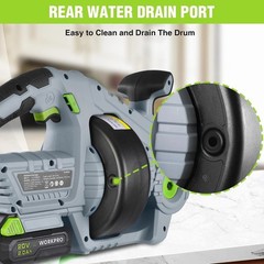 20V Electric Drain Auger &ndash; 25Ft Plumbing Snake with Fast-Charging 2.0Ah Battery