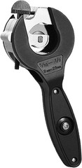 Ratcheting Pipe Cutter, Ratchet PVC Pipe Shears with Heavy Duty Blade Design