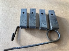 Toledo Threading Machine Co. Model 411 ratcheting Pipe Threader 20 cutting bits
