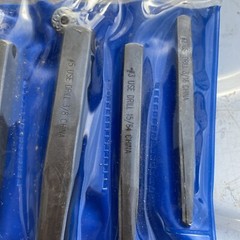 Westward 2RUR7A Screw Extractor Set,1/8 To 3/8, 5 Pcs.