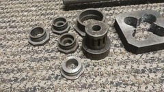 Reed MFG CO Stock and Die Set 55&Prime; 38&Prime; 1 1/2&Prime; 3/4&Prime; 5/8&Prime;