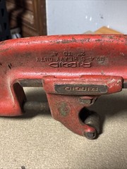 Ridged No. 4-S Heavy Duty 2- 4&Prime; Pipe Cutter Elyria Ohio U.S.A.