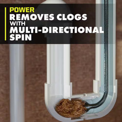 USB Lithium Cordless Drain Auger with 2.0 Ah USB Lithium Battery and Charging Ca