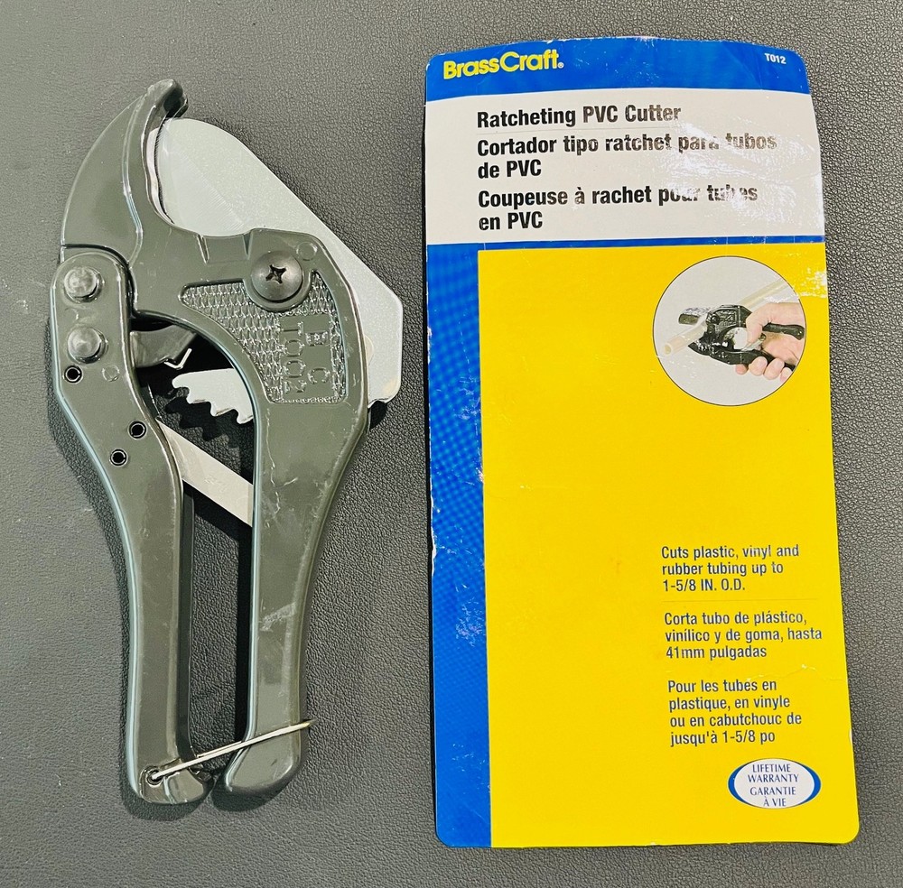 Brass Craft Ratcheting PVC Cutter T012