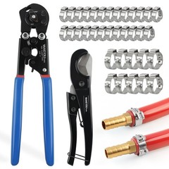 2 IN 1 Ratchet PEX Crimping Tool Kit &ndash; Cinch and Remove Dual Function Suitabl&hellip;