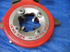 RIDGID 811A DIE HEAD VERY GOOD 1&Prime; &ndash; 2&Prime; NPT DIES Refurbished Thru Head Oiling #3