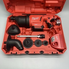 Milwaukee 2572B-21 AIRSNAKE M12 Cordless Drain Cleaning Air Gun Kit with Battery