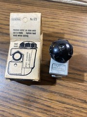 General No.123 Midget Tubing Cutter (1/8&Prime; &ndash; 1/2&Prime;) in box