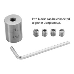 HFS(R) Spacer Block Set Bearing Steel 36pc &plusmn;0.0001&Prime;, 3/4&Prime; Diameter,1/4-28 Thread
