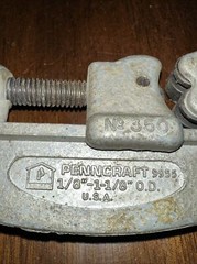 Penncraft No. 350 pipe cutter 1/8&rdquo;- 1 1/8 O. D. #343
