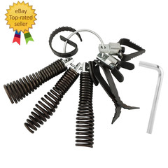 9Pcs Drain Auger Drill Attachment,Cutter and Auger Set,Drain Cleaner Combination