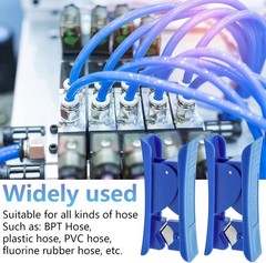 3 Pcs PTFE Tubing Cutter, RO Tube Cutter for 3/8&Prime; OD Nylon PVC PU Plastic Hose