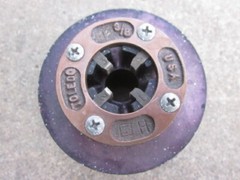TOLEDO CHUCK DIE HEAD ALUMINUM SHAFT SIZE 3/8 in aluminum housing No 12