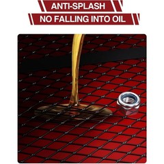 20 Gal Metal Low Profile Oil Drain Pan Red Oil Drain Pan with Electric Pump
