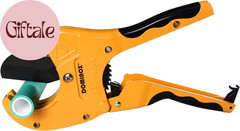 PVC Pipe Cutter, Cuts up to 2-1/2&Prime; PEX, PVC, PPR, Plastic Hoses& Plumbing Pipes,