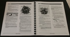 Ridgid Model 535 Pipe & Bolt Threader Machine Operator&rsquo;s Manual Pipe Plumbing