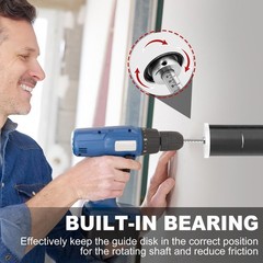 Inside Pipe Cutter for PVC Tool with 7&Prime; Scale 7 inch Hex Shank