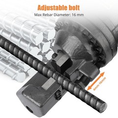 Hydraulic Rebar Cutter Tool, 900W Cutting up to 5/8 Inch #5 4-16mm Rebar Stee&hellip;