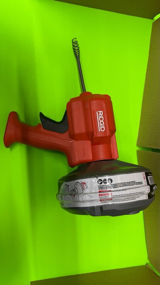 EZ SPIN Drain Cleaning Snake Auger by