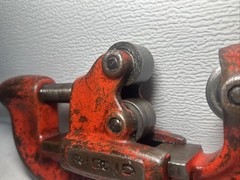 Vintage RIDGID Pipe Cutter No. 2 Heavy Duty 1/8&Prime; To 2&Prime; Ridge Tool Co No 1-2