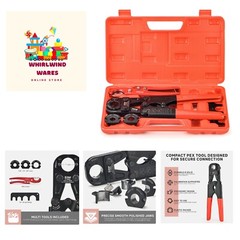 iCrimp Pex Pipe Crimping Tool kit for 3/8,1/2,3/4,1-inch Copper Ring with Fre&hellip;