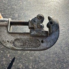 Vintage General Tools No. 120 Tubing & Conduit Pipe Cutter MADE IN USA.