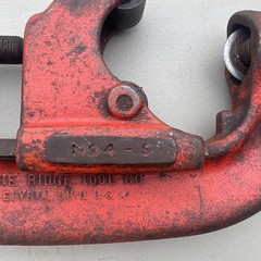 RIDGID Model 4-S Heavy Duty Pipe Cutter Tool Cuts 2-4&rdquo; Iron Steel Plumbing