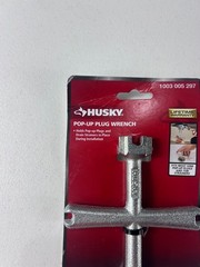Lot of 2 Husky Pop-Up Plug Wrench Dual End Plumbing Tool Sink Drain Install NEW