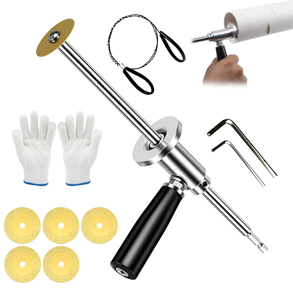 Inside Pipe Cutter for PVC Pipe, Inside Pipe Cutter, Stainless Steel Plumbing