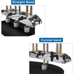 Three Station Roller Bender, 0‑90 Degree Angle 13‑130mm Bending Roller Metal
