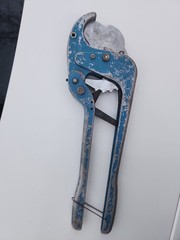 Klein Tools 50501 Ratcheting PVC Cutter 1/2&Prime; to 2&Prime; Blue Hand Crank Rare Vintage